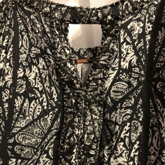 Free People Embellished Blouse - Picture 4 of 7